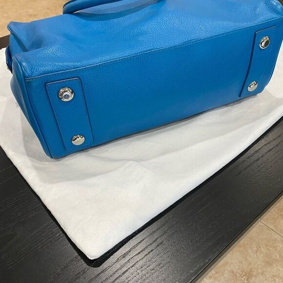 MARC JACOBS TOTE HANDBAG PURSE Blue - Picture 10 of 11